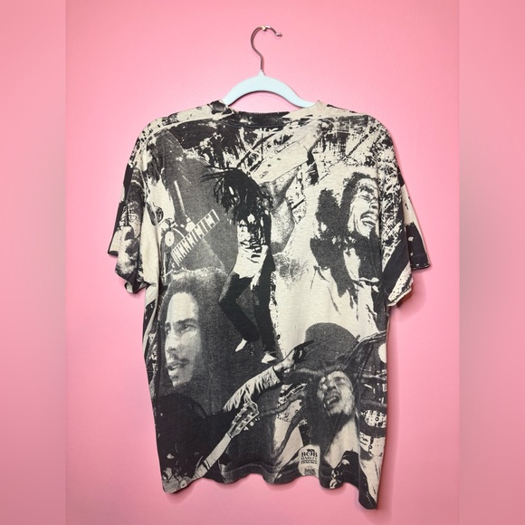 Vintage Bob Marley ALL OVER PRINT - Picture 2 of 3